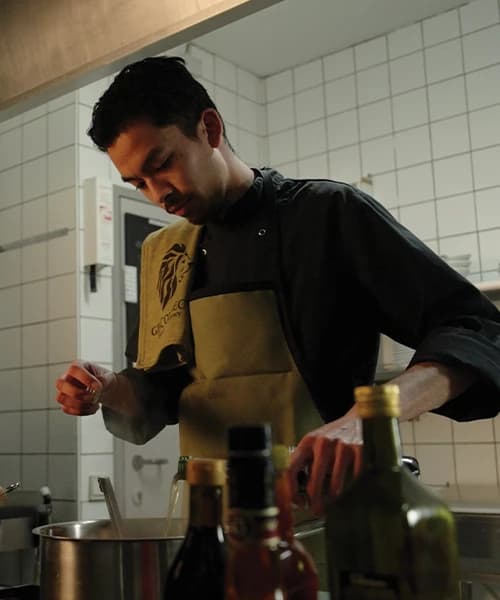 GP-Connect professional aan het werk in een professionele keuken